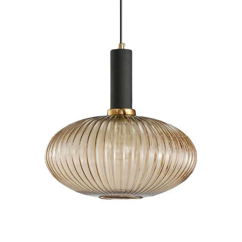 Verelle Ribbed Glass Pendant