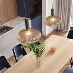 Verelle Ribbed Glass Pendant