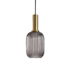 Verelle Ribbed Glass Pendant