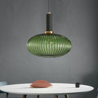 Verelle Ribbed Glass Pendant