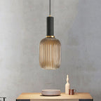 Verelle Ribbed Glass Pendant
