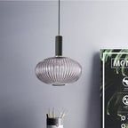 Verelle Ribbed Glass Pendant
