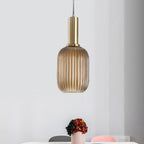 Verelle Ribbed Glass Pendant