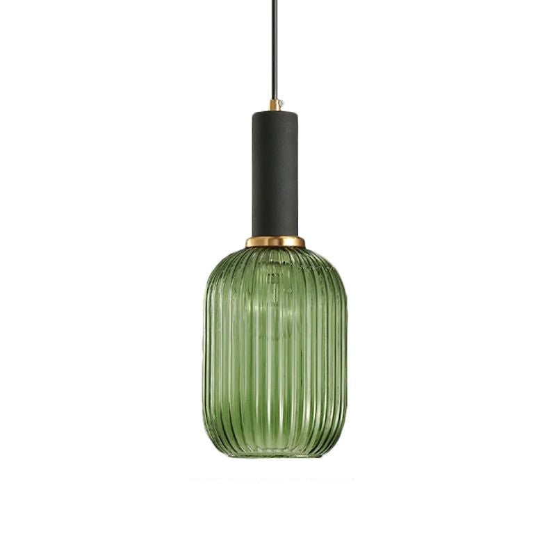 Verelle Ribbed Glass Pendant