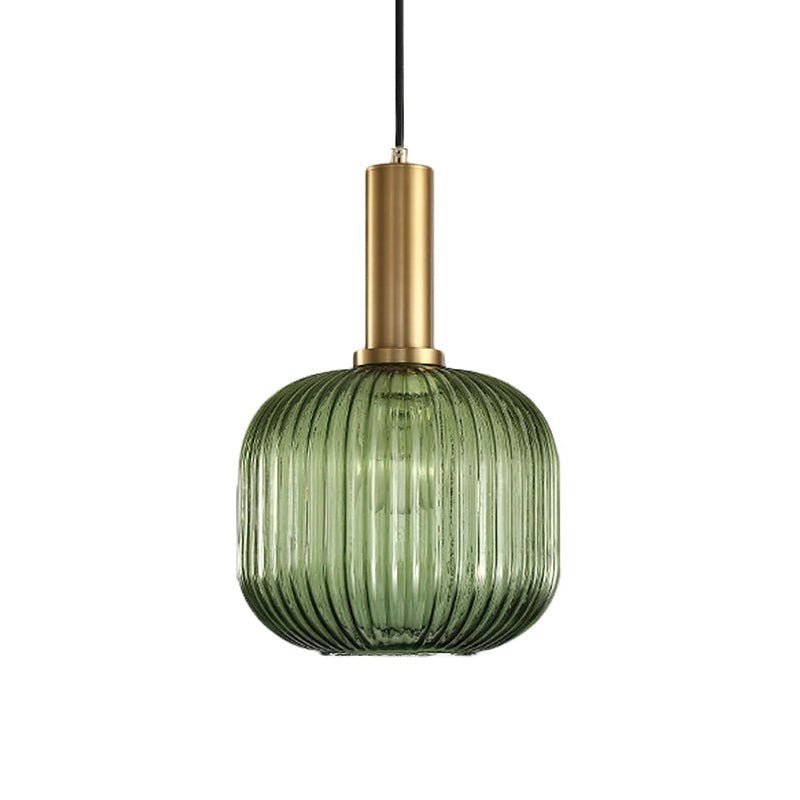 Verelle Ribbed Glass Pendant