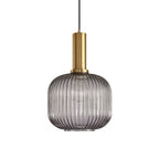 Verelle Ribbed Glass Pendant