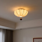 Walnora Fabric Drum Ceiling Light