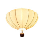 Walnora Fabric Drum Ceiling Light