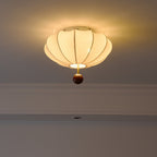 Walnora Fabric Drum Ceiling Light