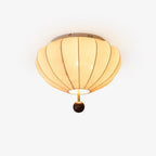 Walnora Fabric Drum Ceiling Light
