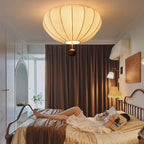 Walnora Fabric Drum Ceiling Light