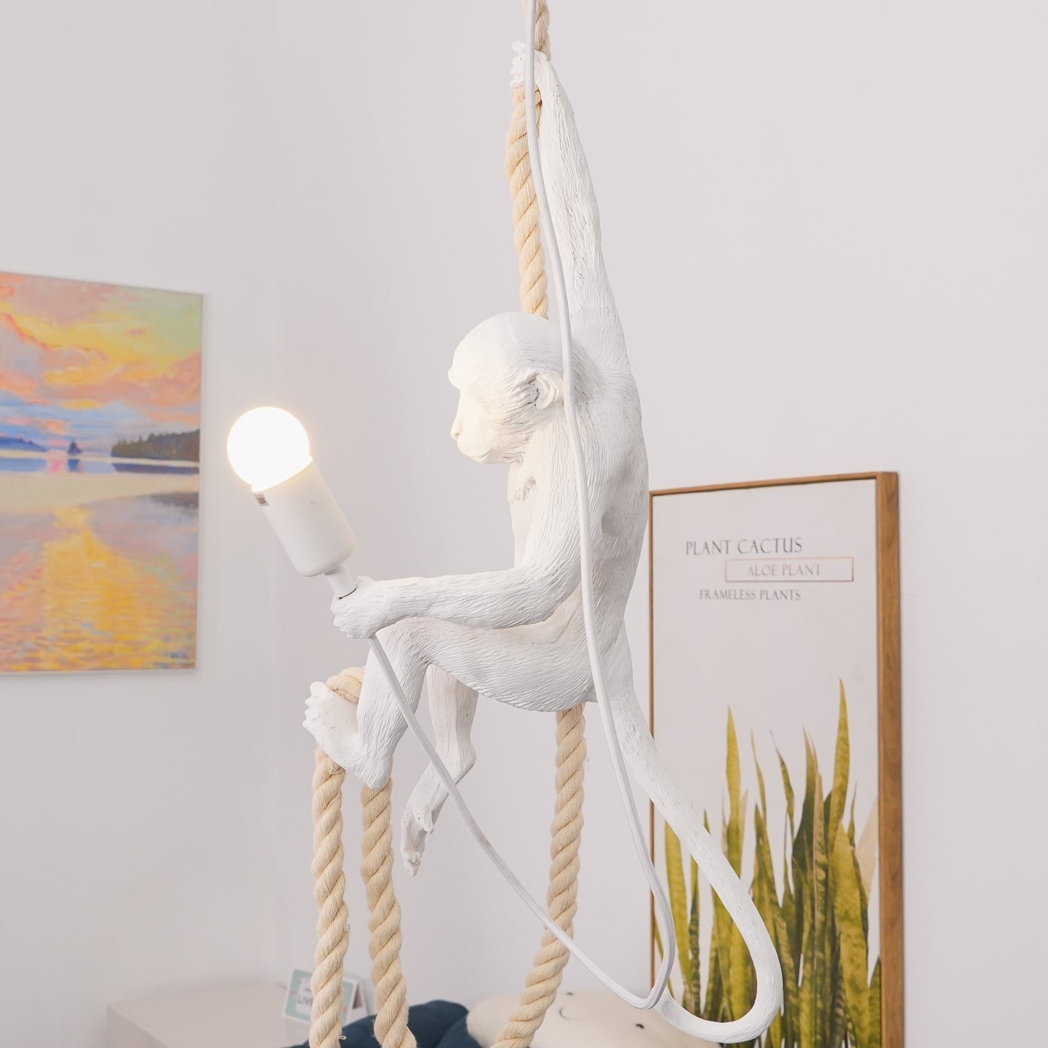 Zariko Jungle Monkey Pendant Light