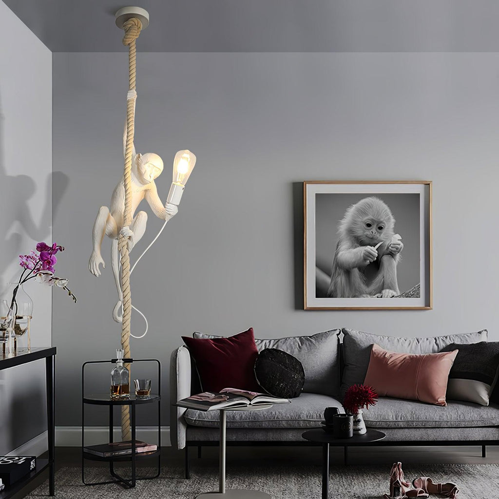Zariko Jungle Monkey Pendant Light