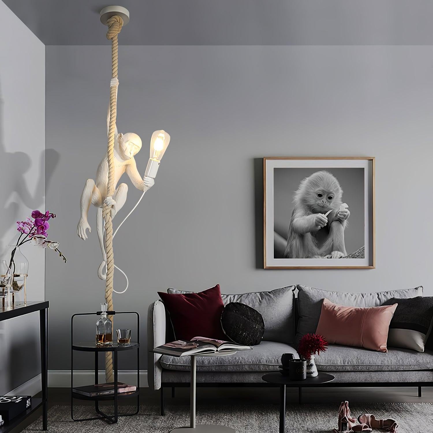 Zariko Jungle Monkey Pendant Light