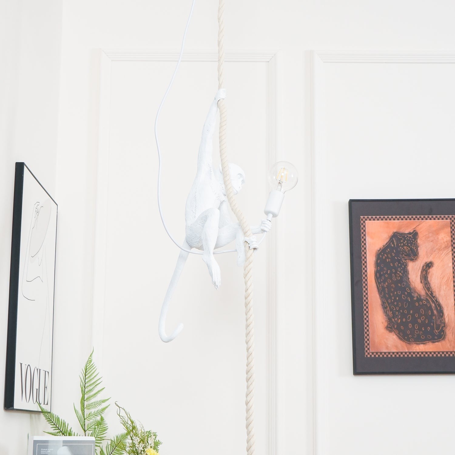 Zariko Jungle Monkey Pendant Light