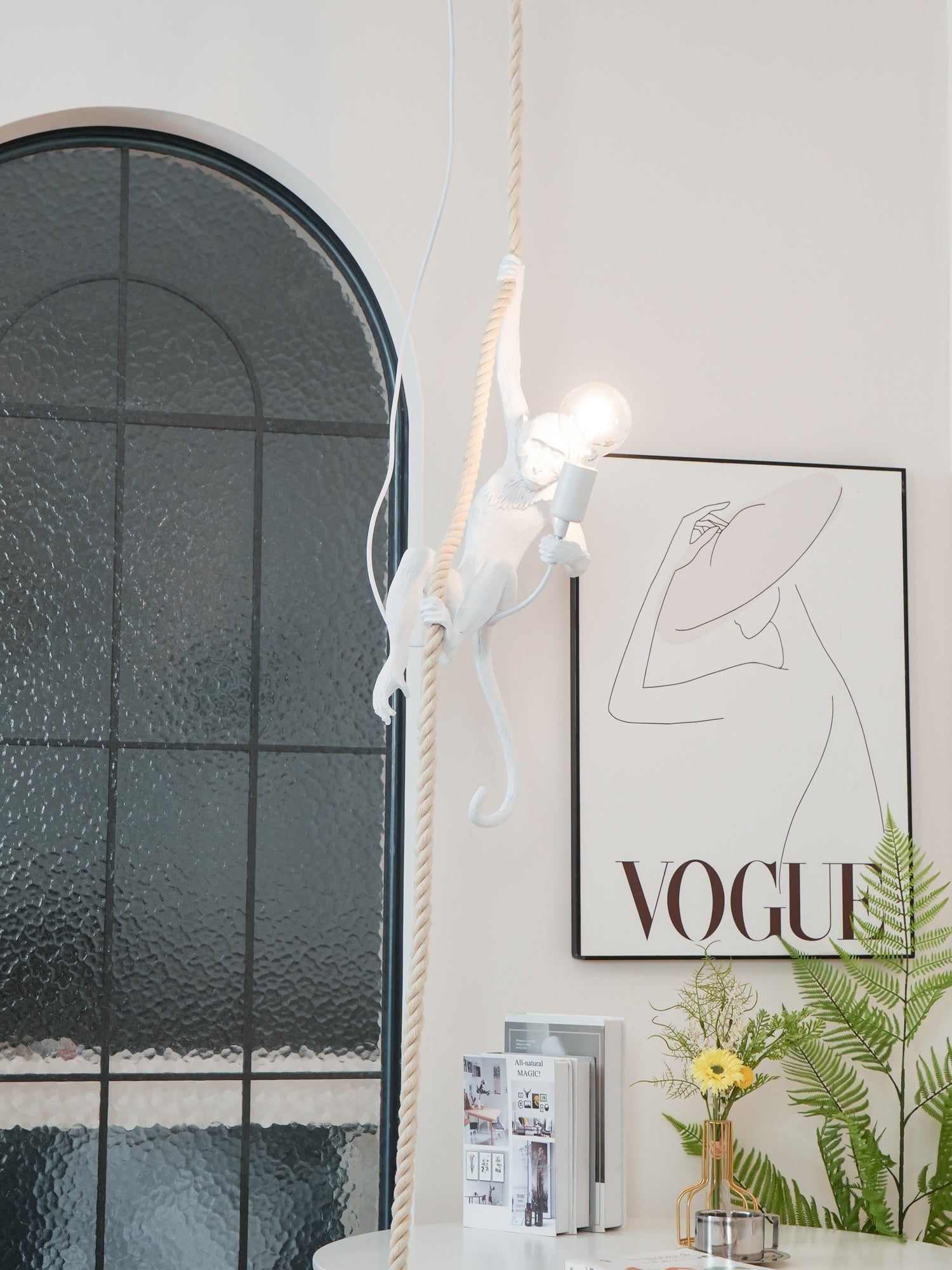 Zariko Jungle Monkey Pendant Light